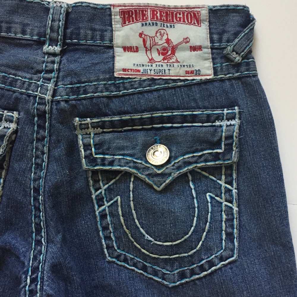 ⬇️ $50 True Religion Joey Super T Straight Leg 30